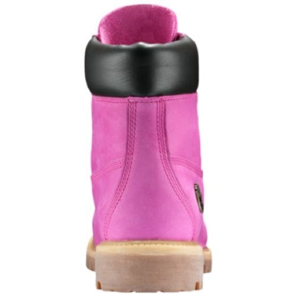 🆕Timberland Unisex Nubuck Work Pink Boots - Picture 5 of 8